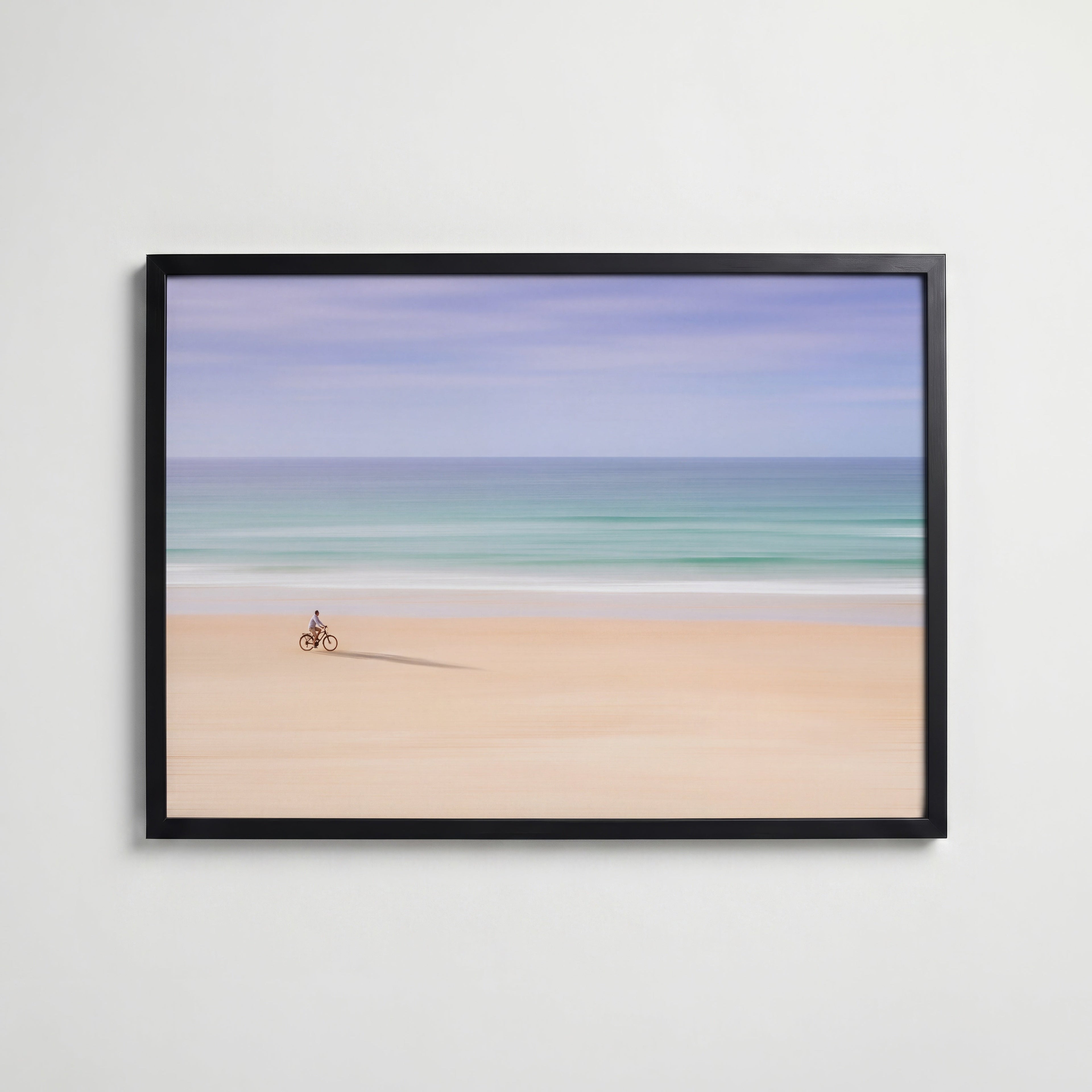 Coastal Ride Poster – svart ram