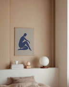 Blue Figure I Poster – i rum 5