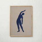 Blue Figure II Poster – ekram