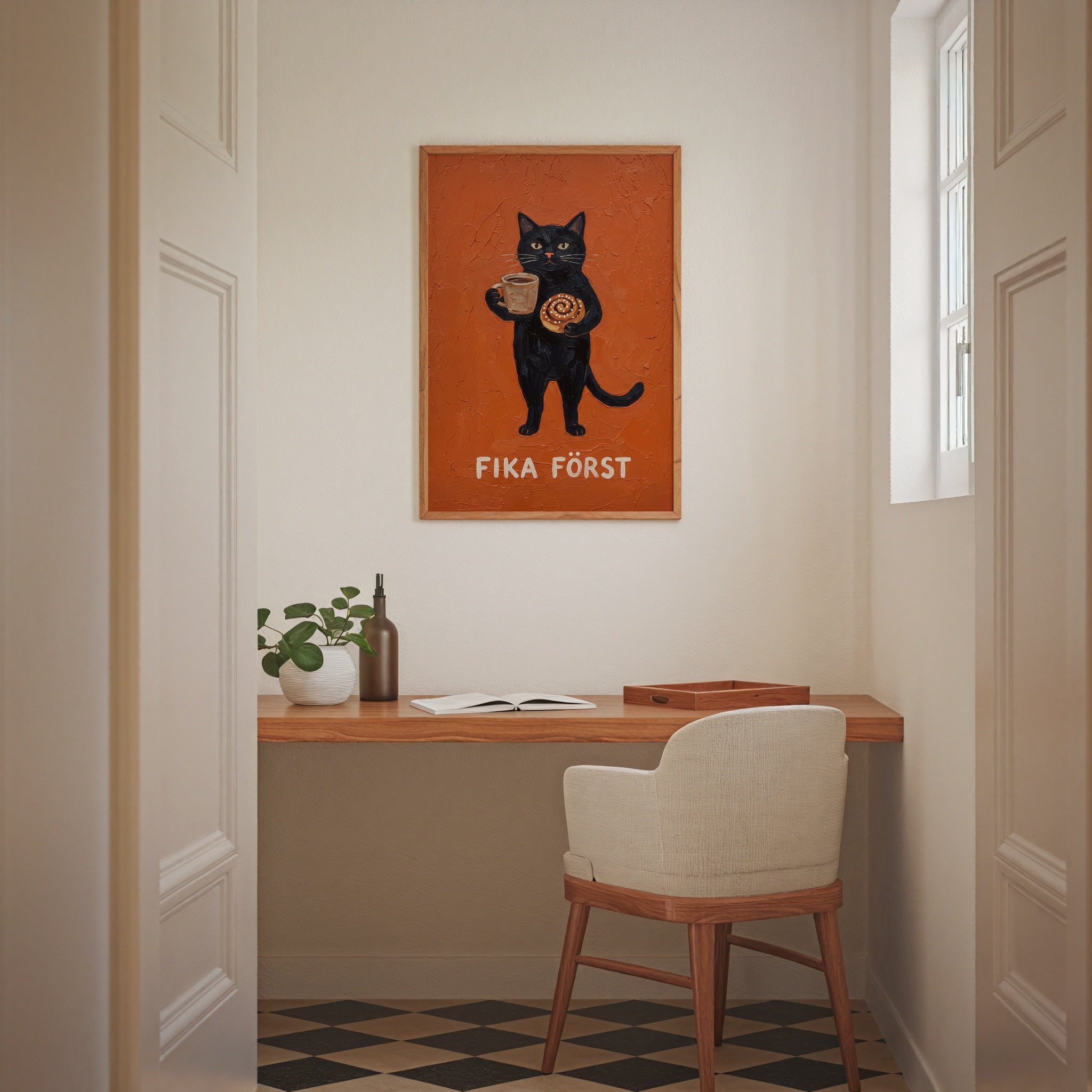 Fika Först Poster – i rum 3