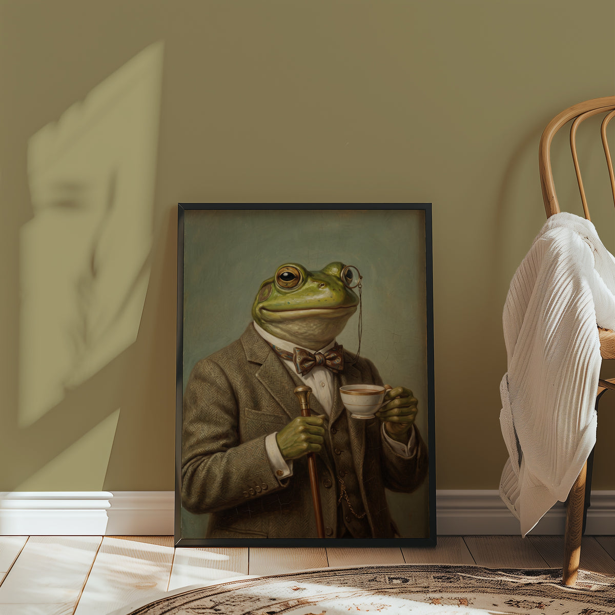 Gentleman Frog Poster – i rum 1