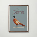 I'm Game Poster – valnötsram