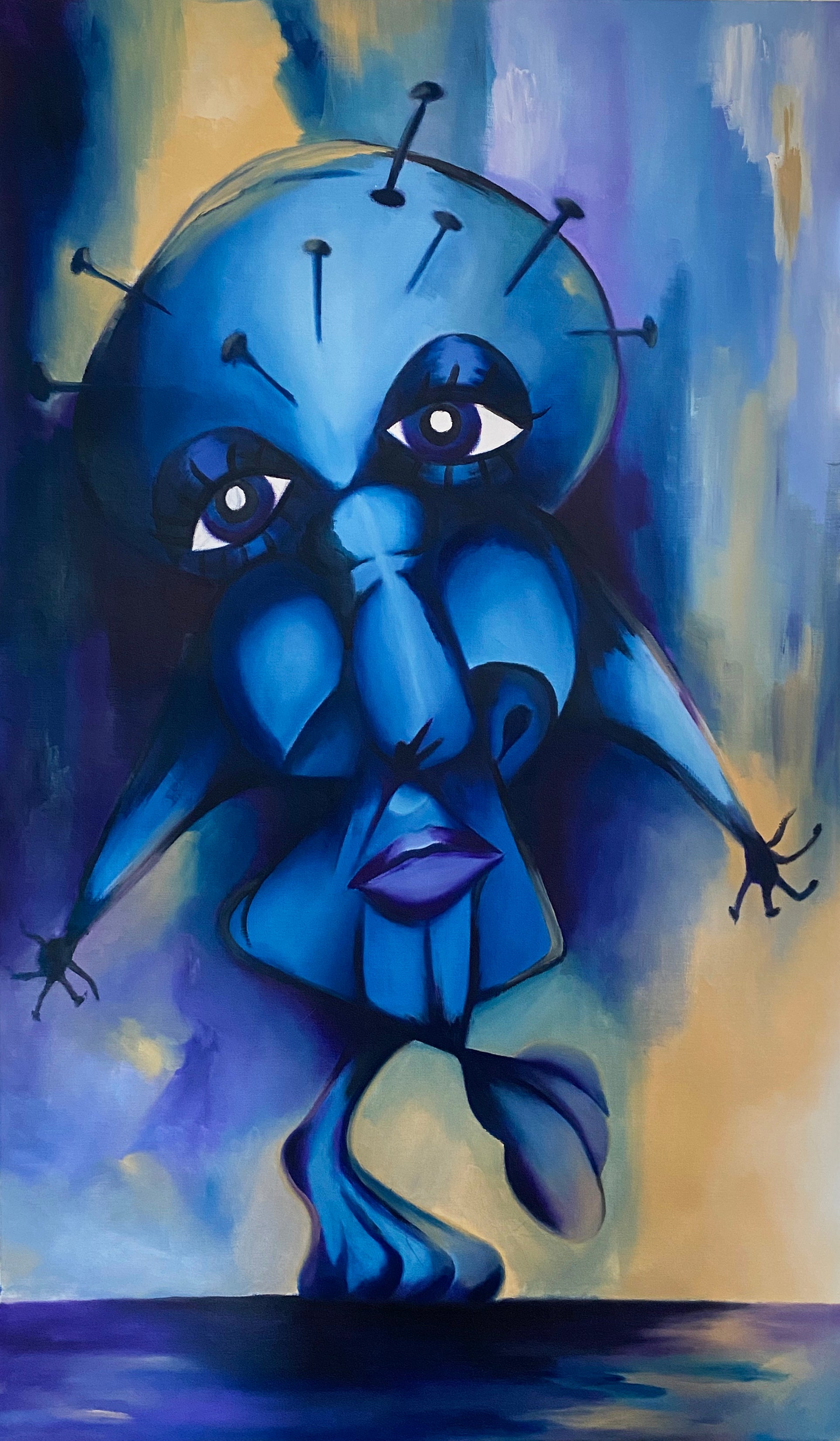 Blue Mondays – originalverk av Tony Nilsson