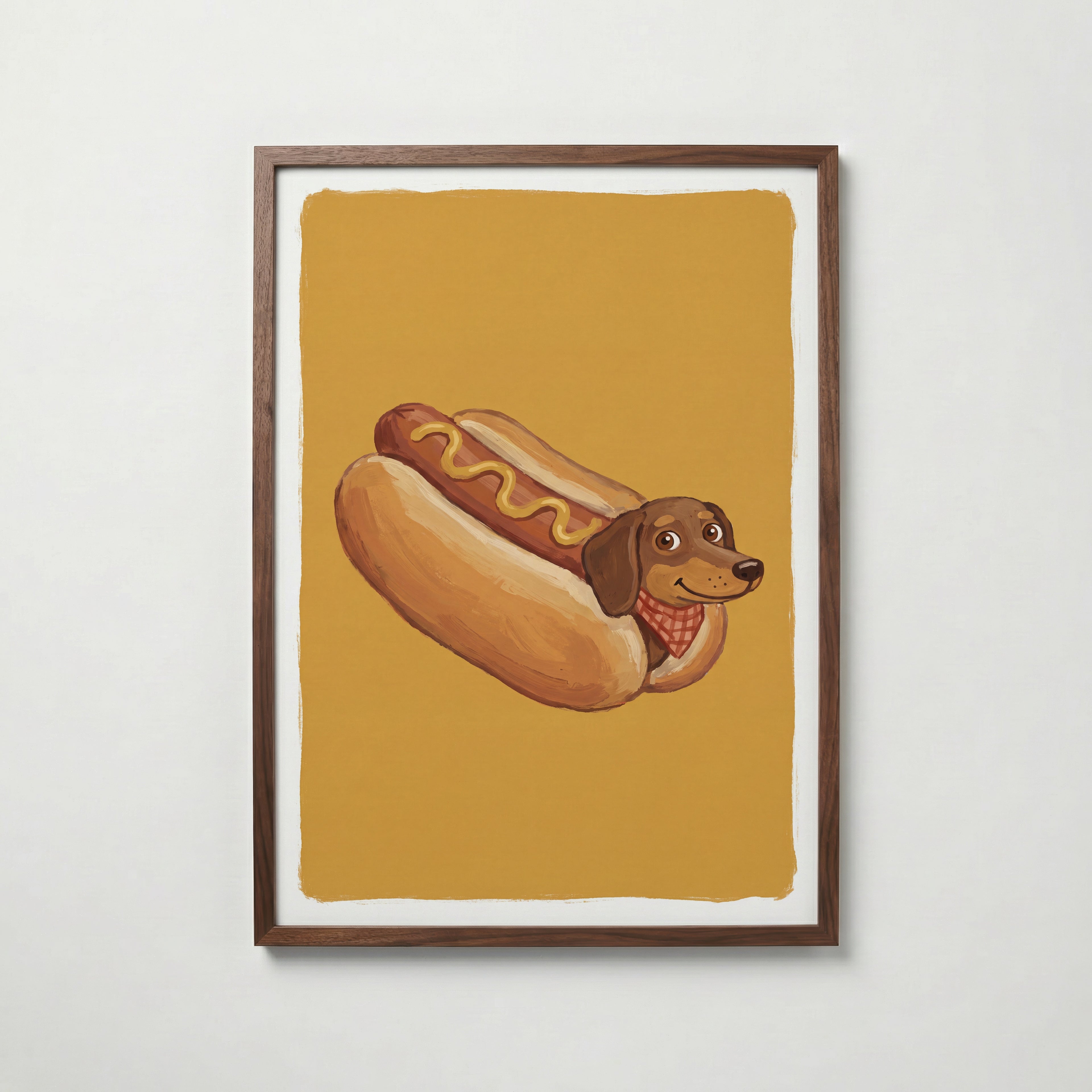 Korvhund Poster – valnötsram