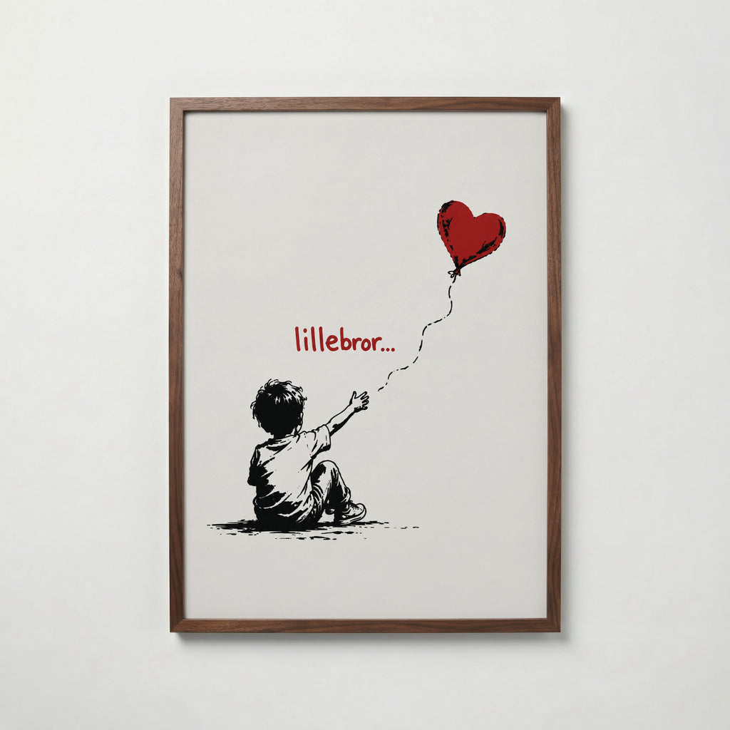 Lillebror Poster – valnötsram