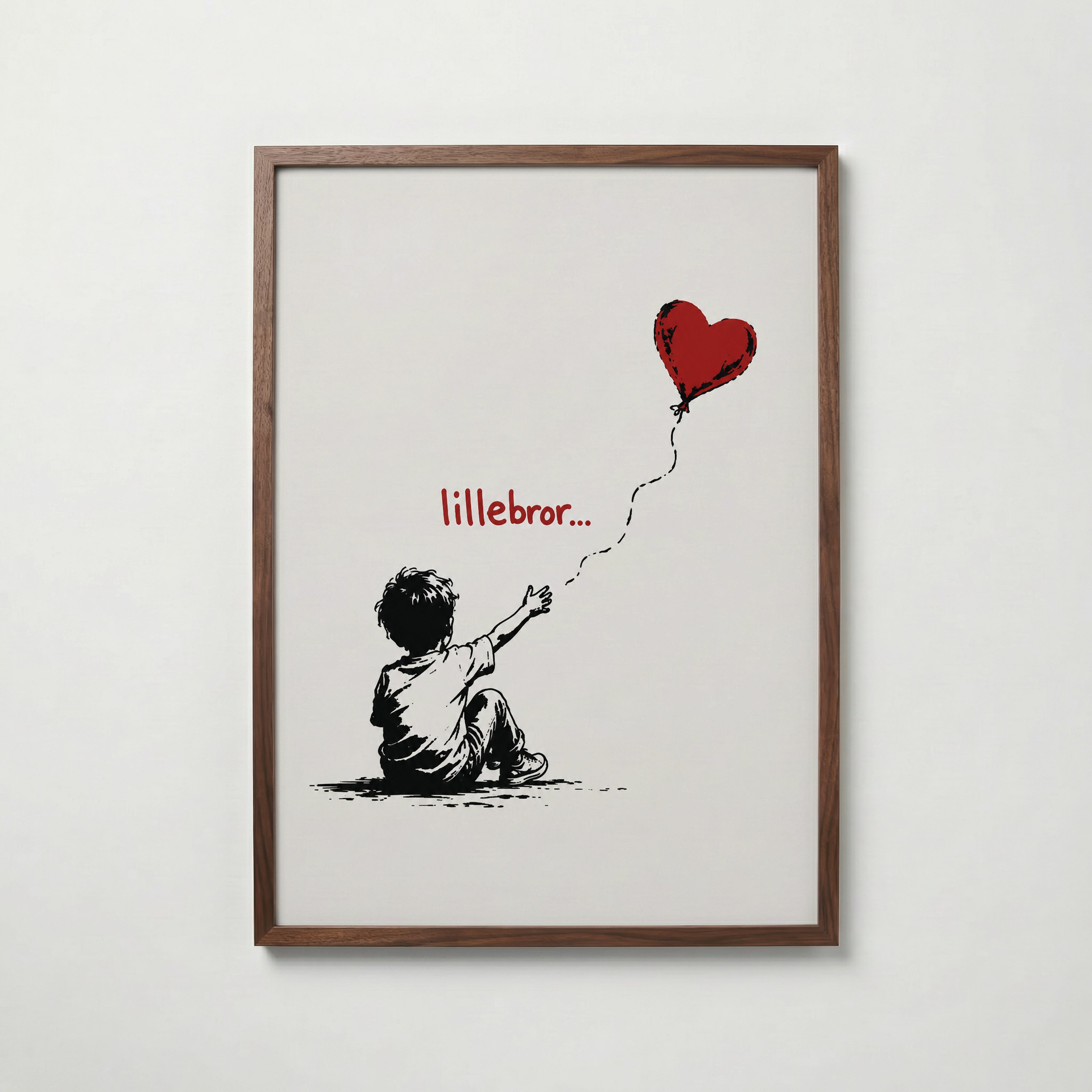 Lillebror Poster – valnötsram