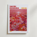 Yayoi Kusama Crimson Flower Field 1984 Poster