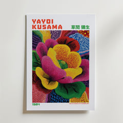 Yayoi Kusama Golden Heart Blossom 1984 Poster