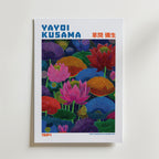 Yayoi Kusama Neon Lotus Garden 1984 Poster