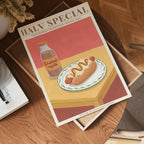 Halv Special Poster – poster väggdekoration