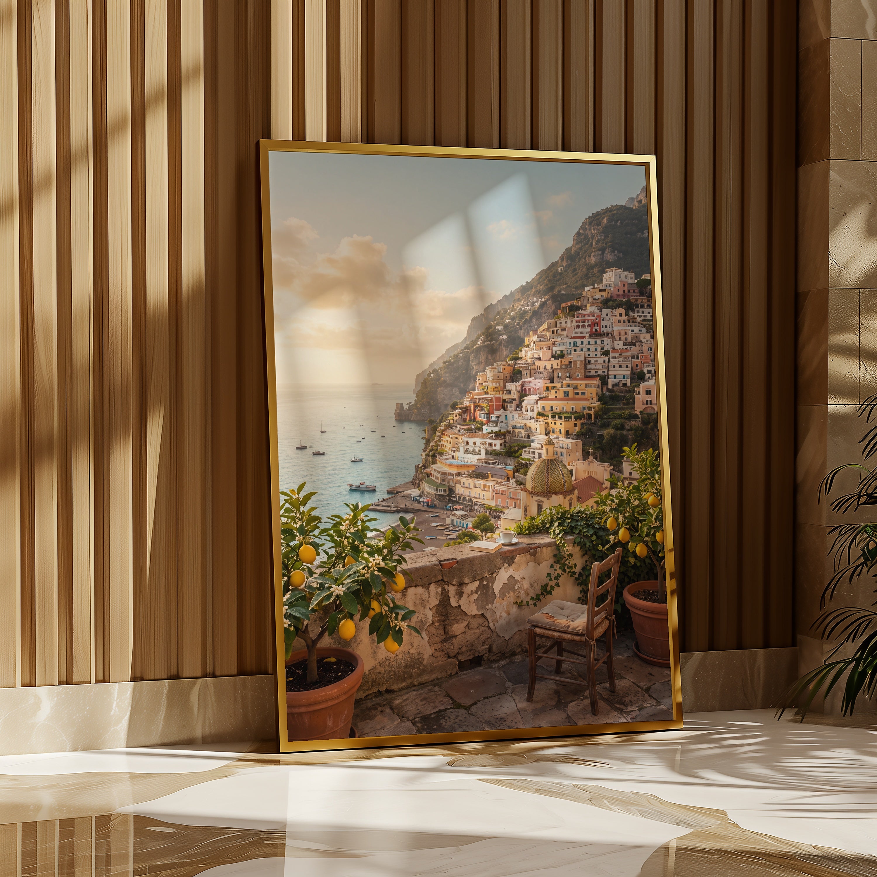 Positano Morgon Poster – i rum 3