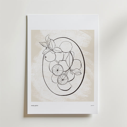 The Oval Garden Poster
