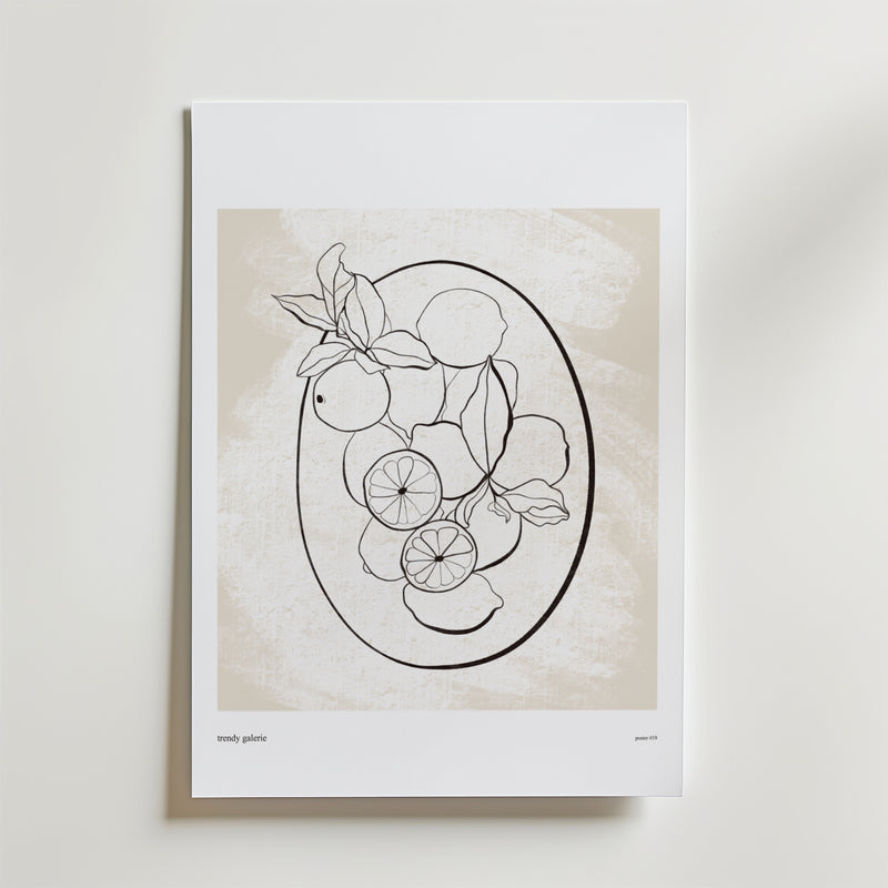 The Oval Garden Poster