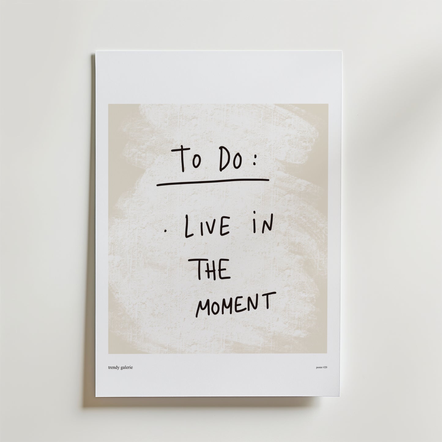To Be, Not To Do Poster