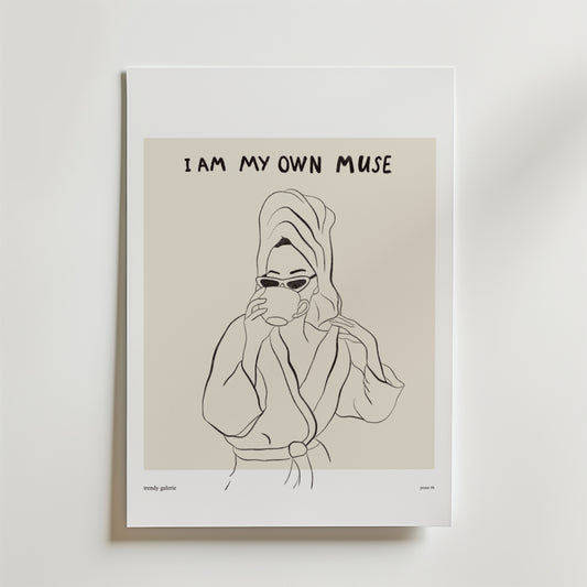 Elegant Morning Poster