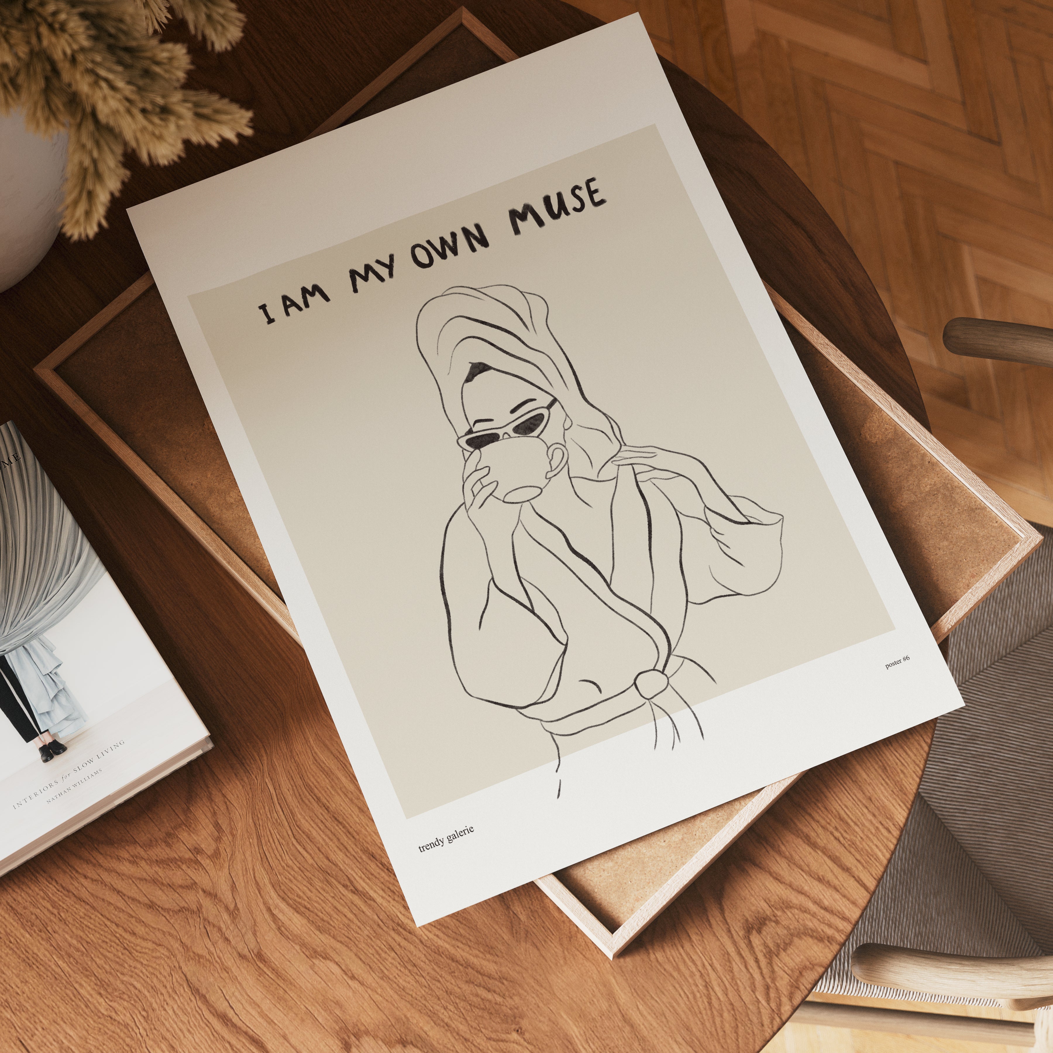 Elegant Morning Poster