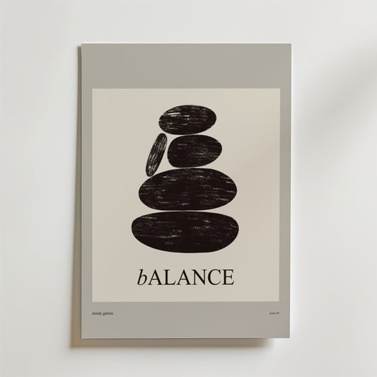Balanced Rocks No.2 poster