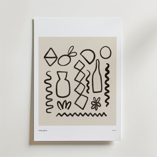 Organic Rhythm Poster