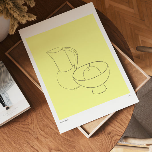 Sunlight On Stillness Poster