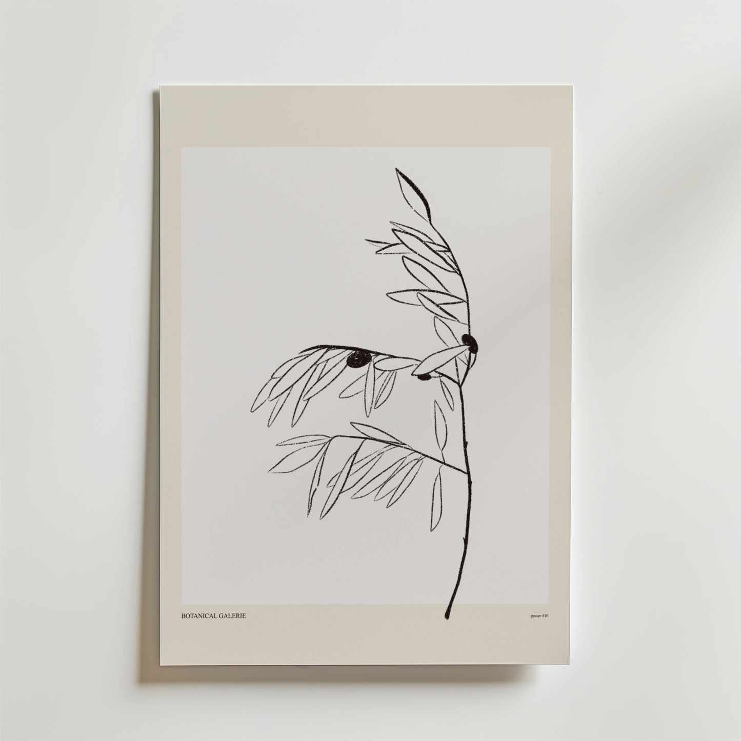 Olive Whisper Poster