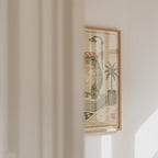 Evening Shower Frog Poster