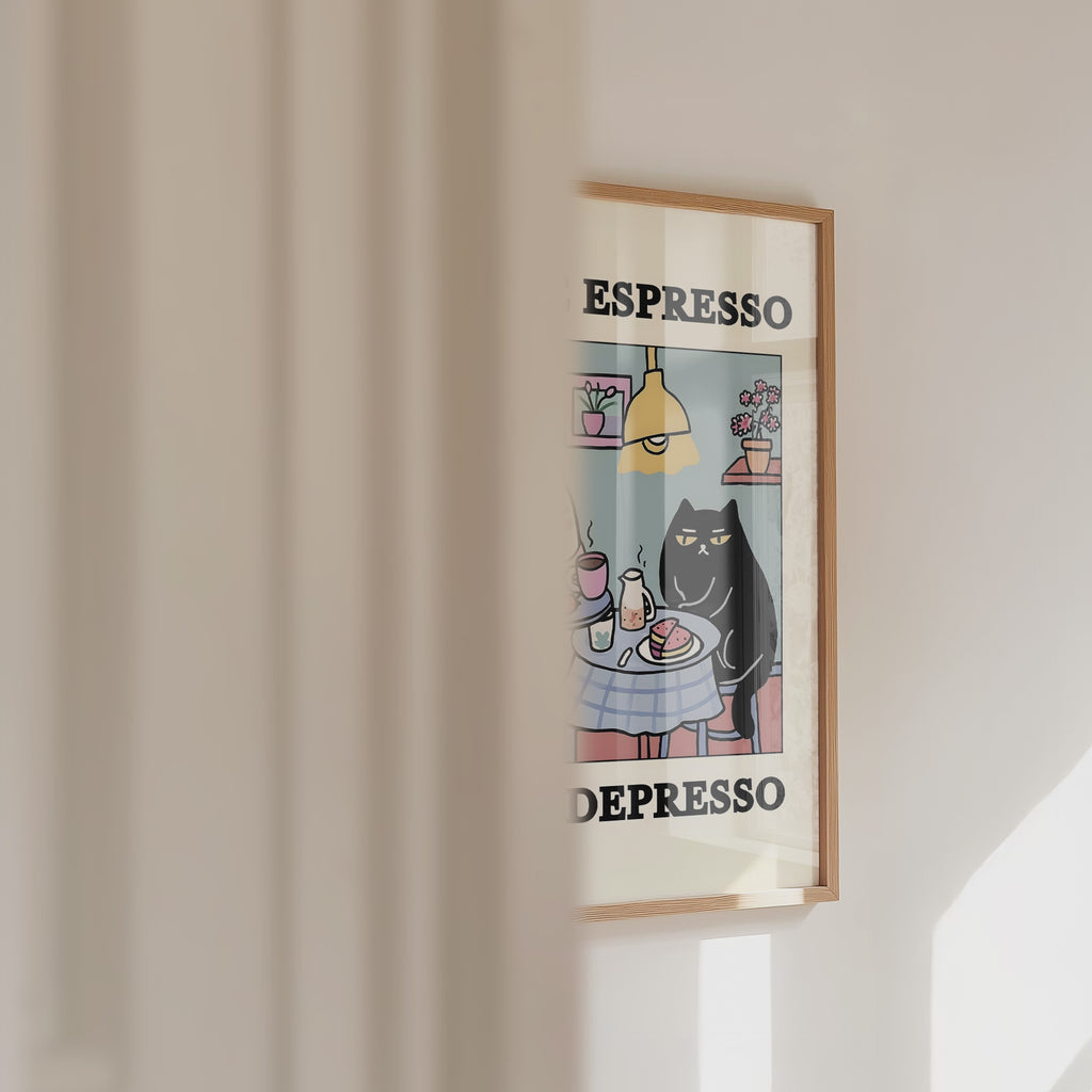Espresso Therapy Poster