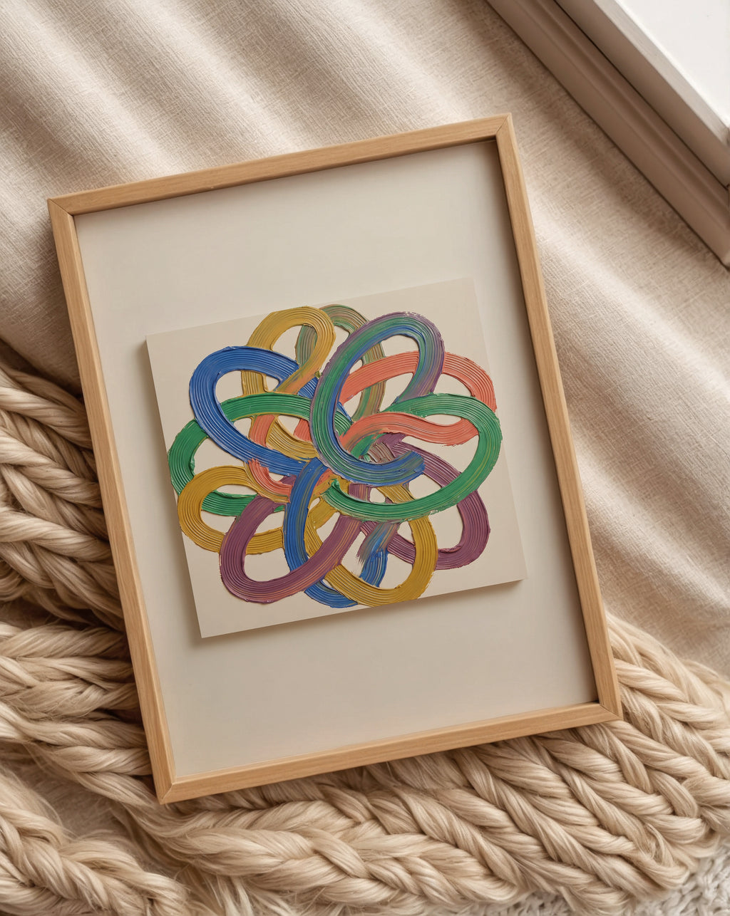 Prismatic Knot Poster – i rum 1