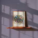 Prismatic Knot Poster – i rum 2