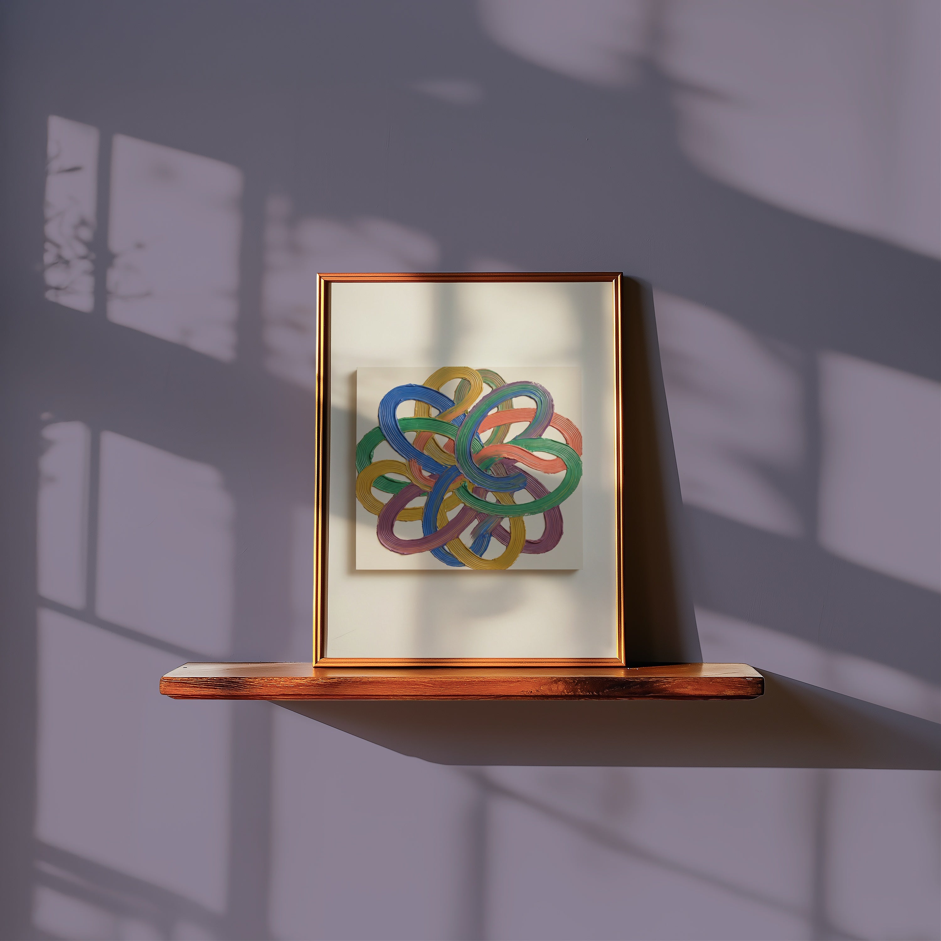 Prismatic Knot Poster – i rum 2