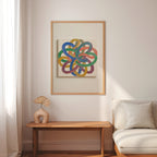 Prismatic Knot Poster – i rum 4