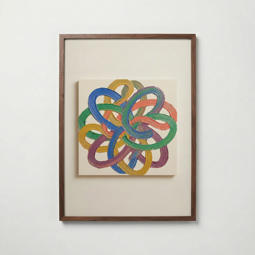 Prismatic Knot Poster – valnötsram