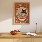 Ramen Cat Poster – i rum 3