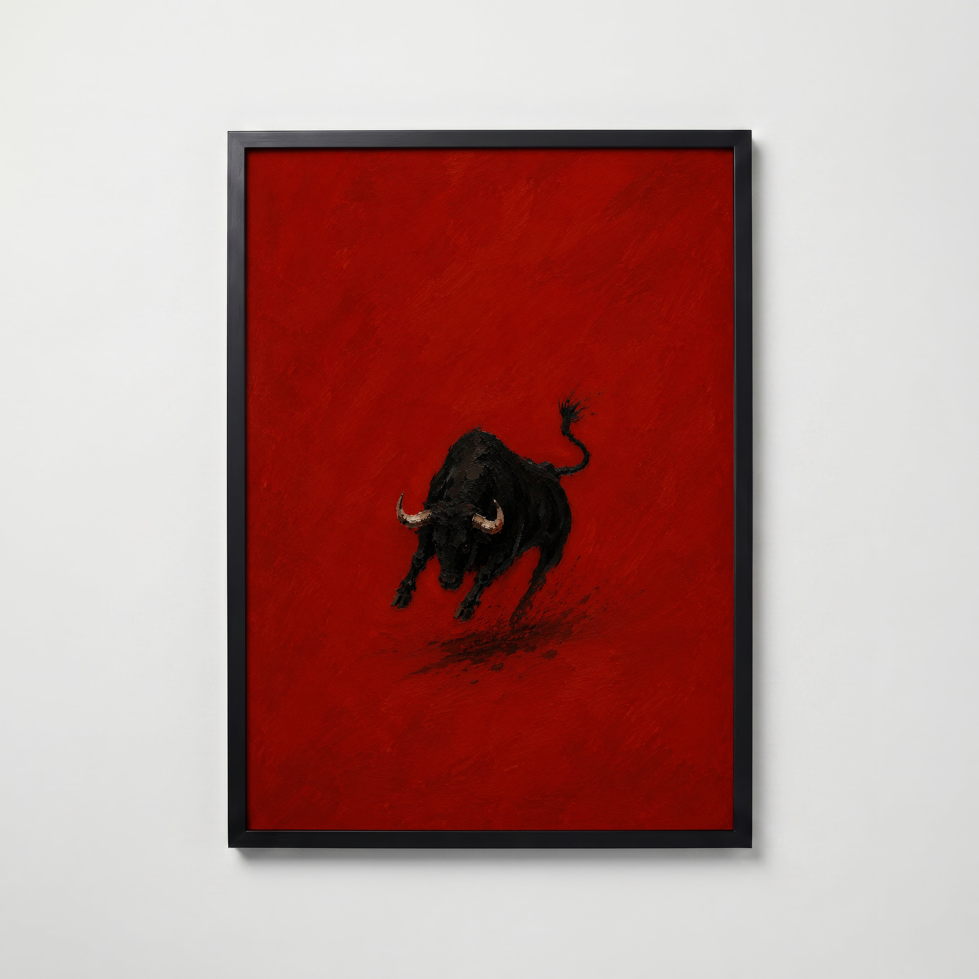Red Bull Poster – svart ram