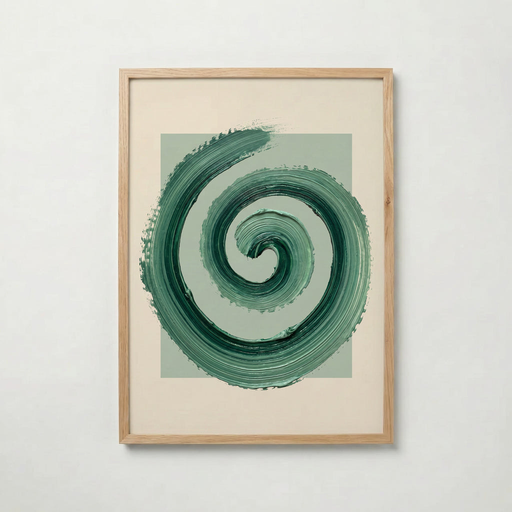 Sage Spiral Poster – ekram