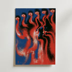 Spirit Cat Poster – canvas utan passepartout
