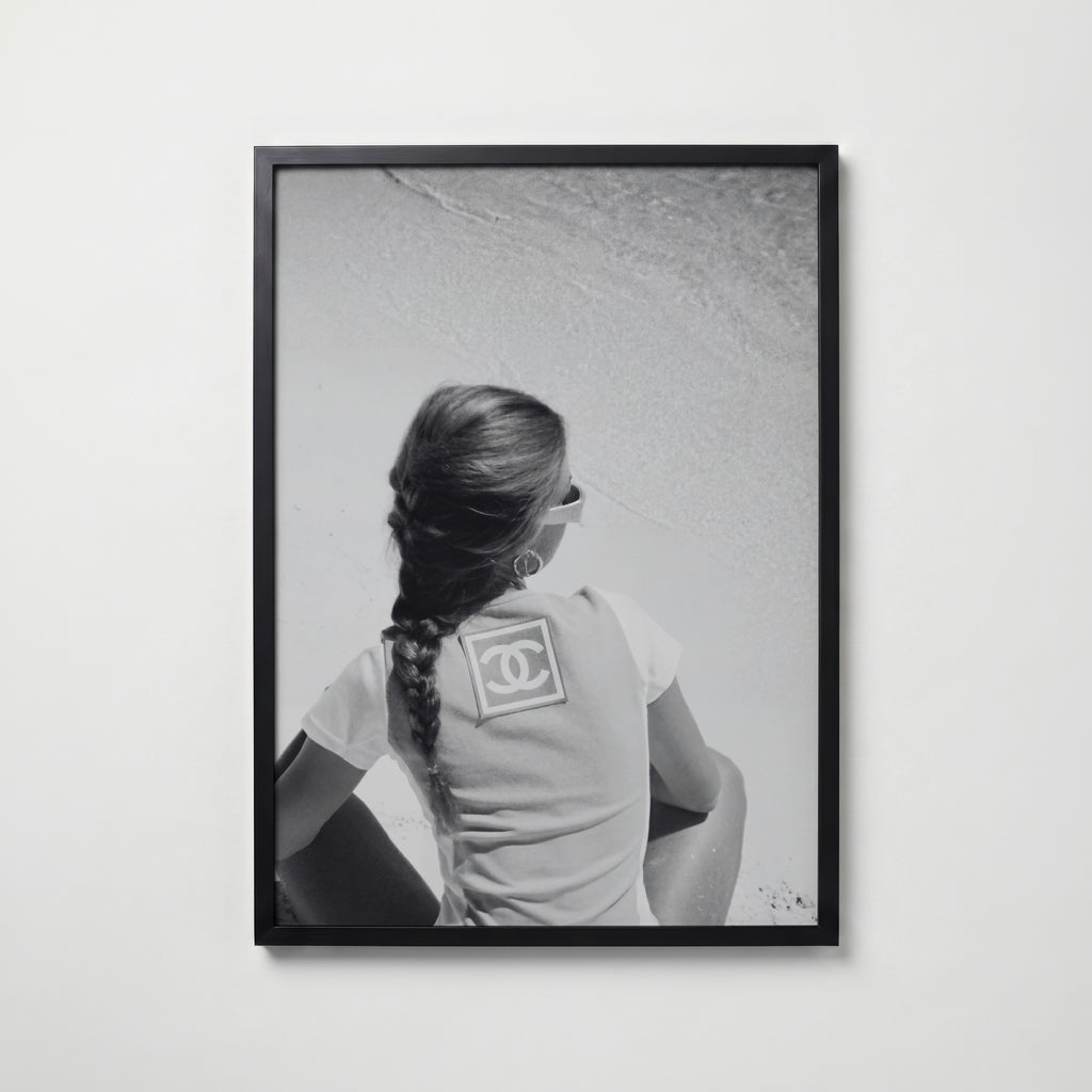Summer Luxe Poster – svart ram