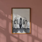 Surf Club Poster – i rum 4