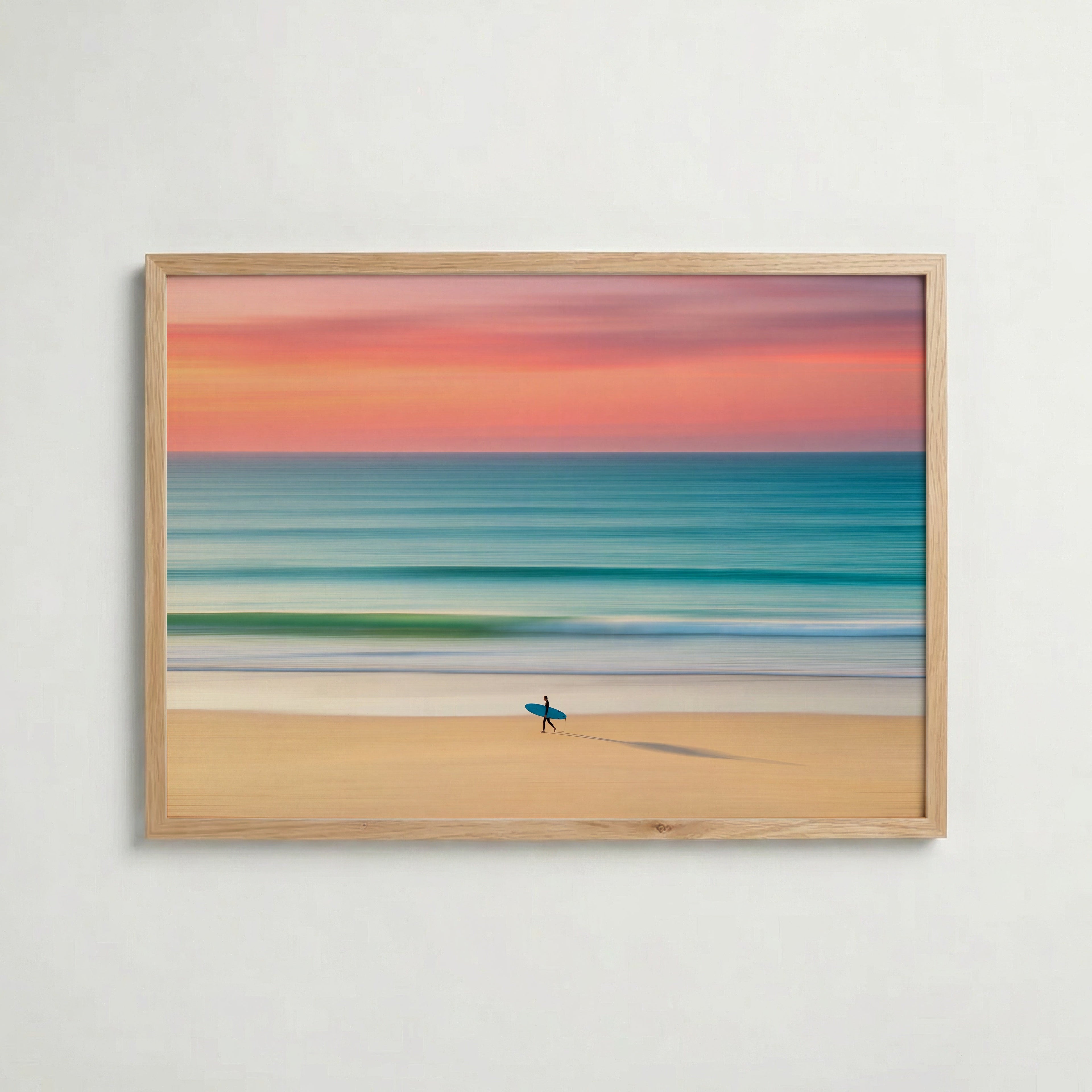 Sunrise Surfer Poster – ekram