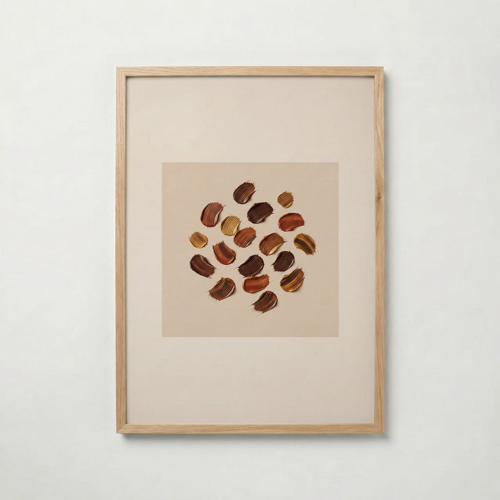 Umber Scatter Poster – ekram