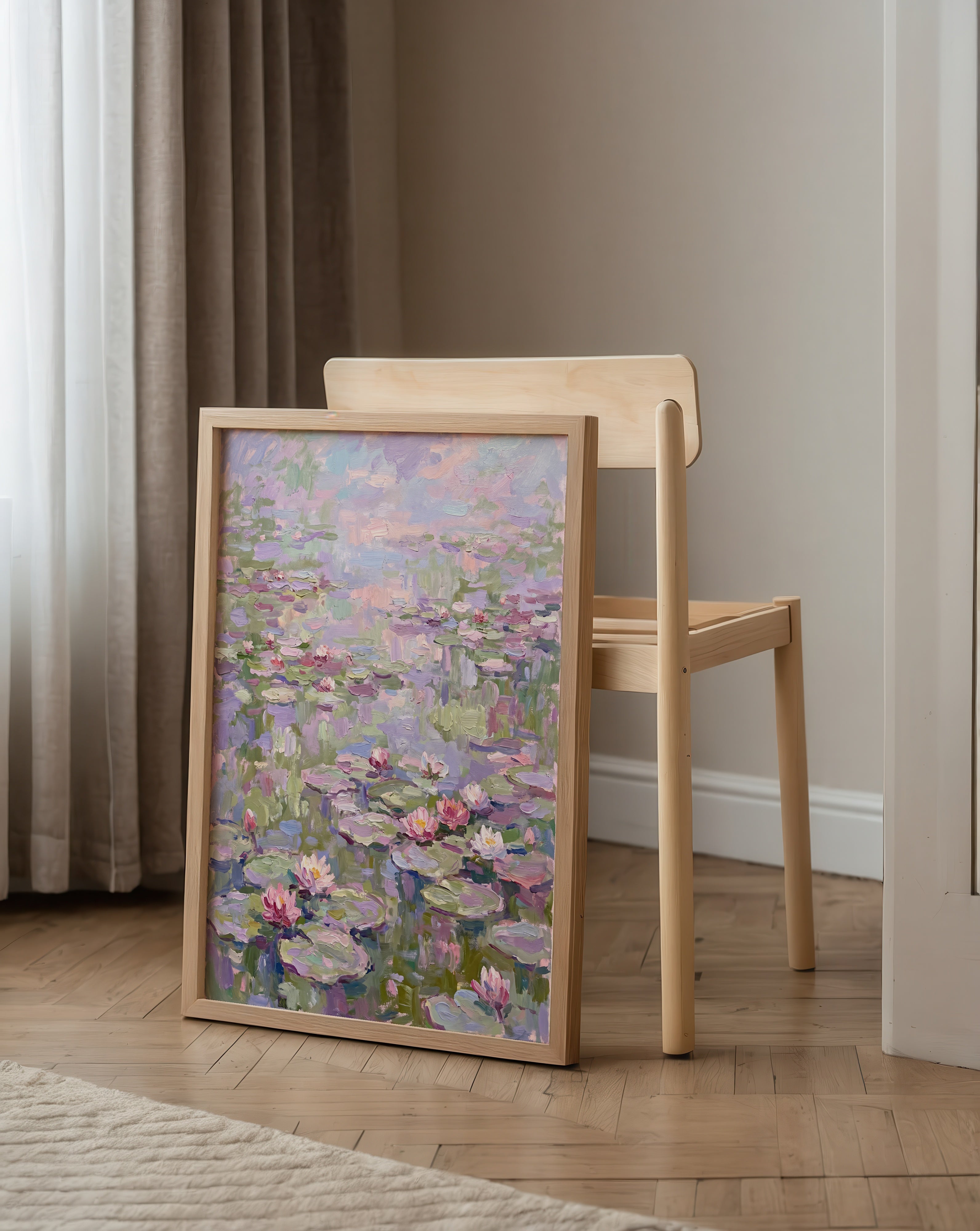 Waterlily Pond Poster – i rum 1