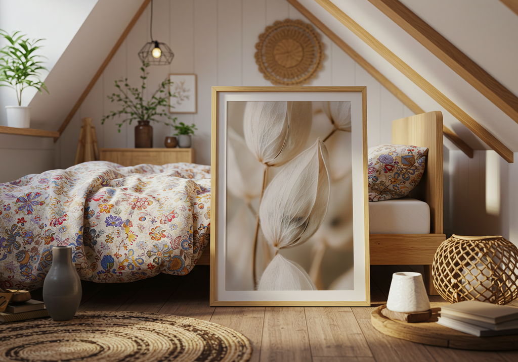 Silken Seeds Elegance Poster