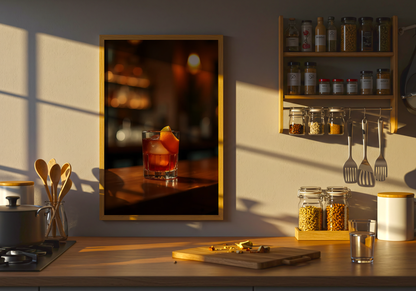 Evening Indulgence Drink Poster