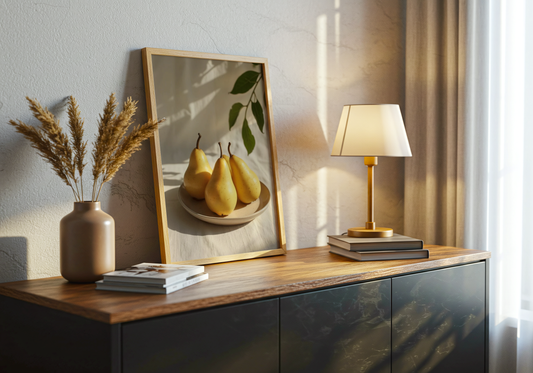Elegant Pear Poster