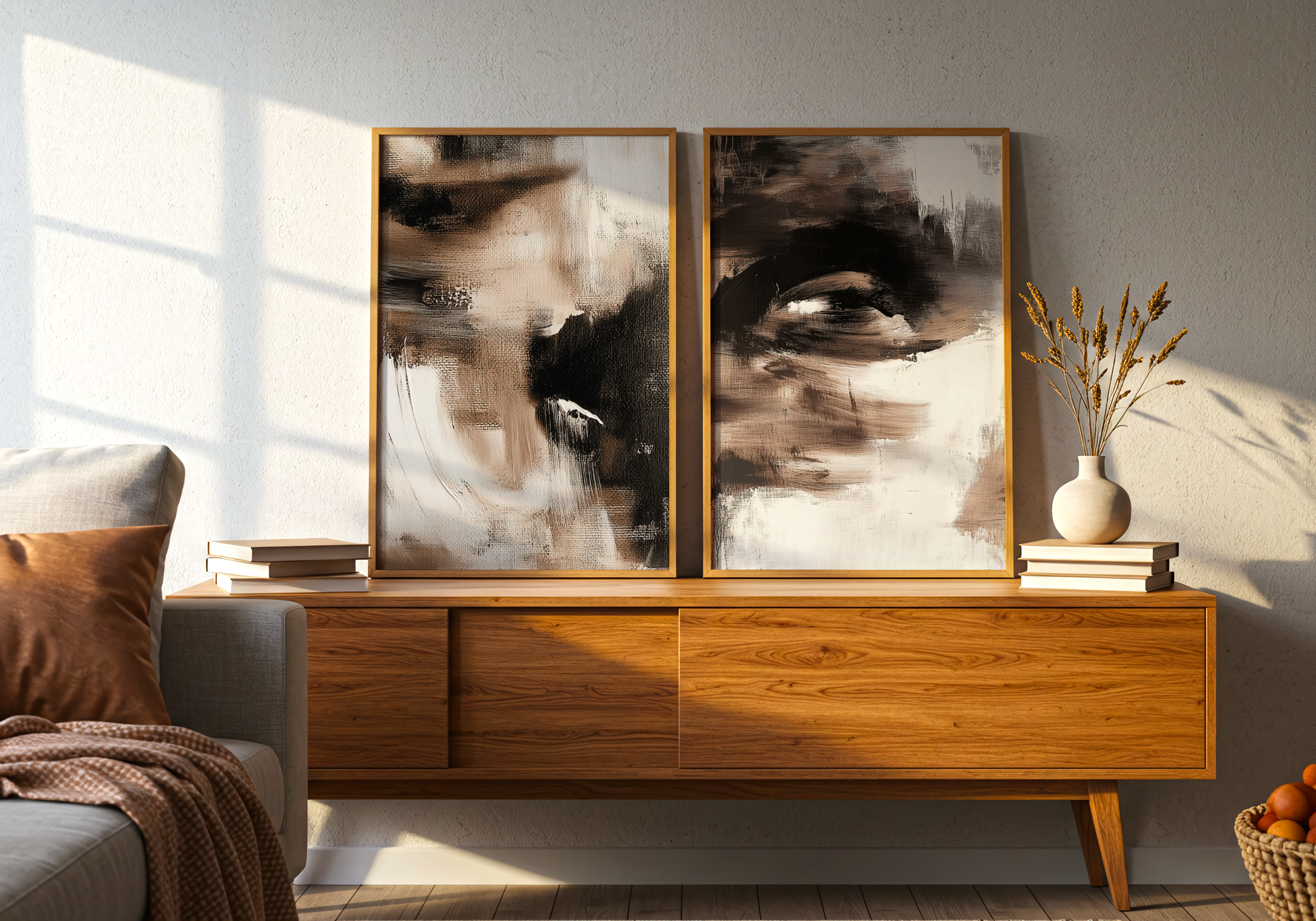 Abstract Shadows Poster
