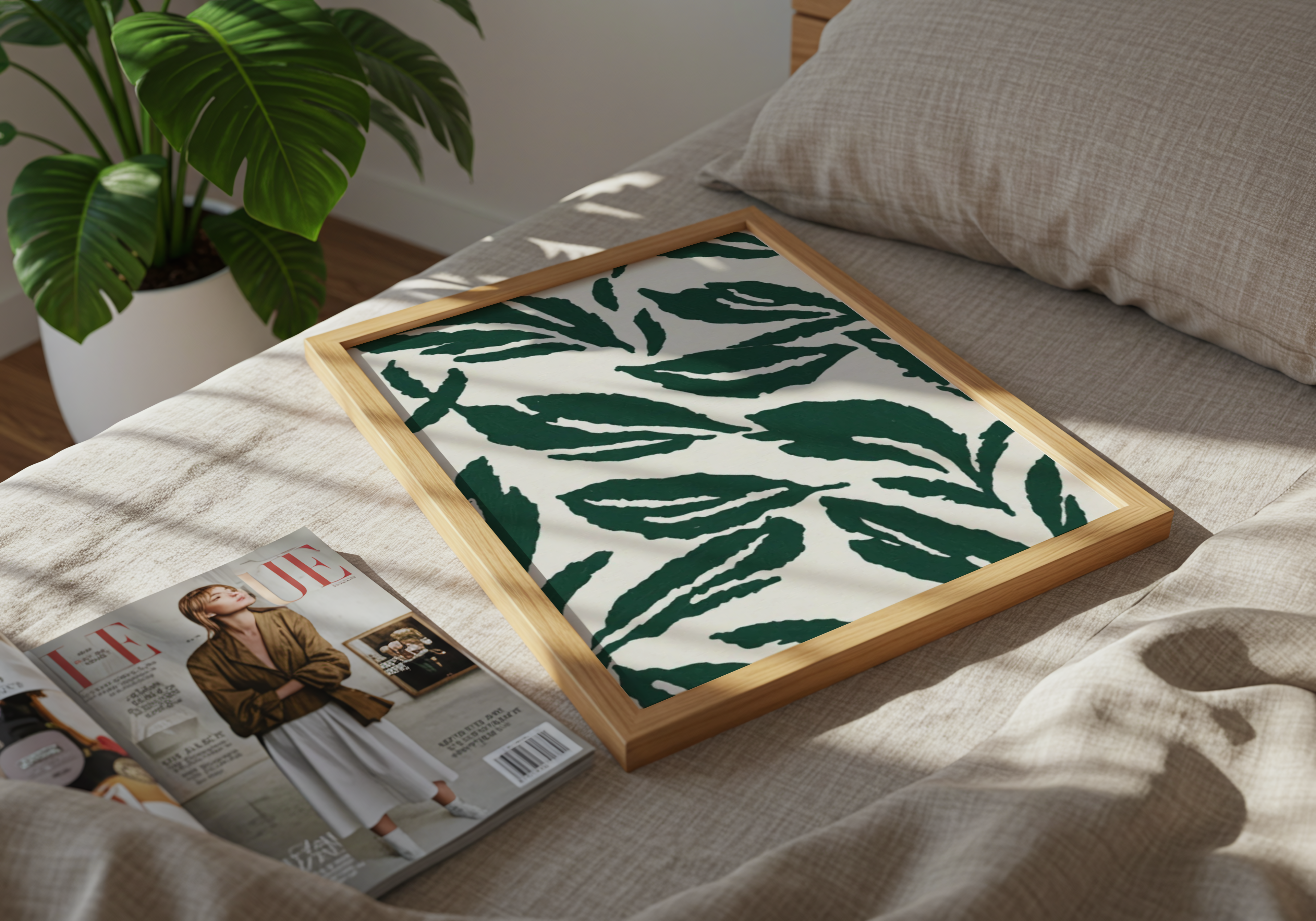Green Leaves Poster