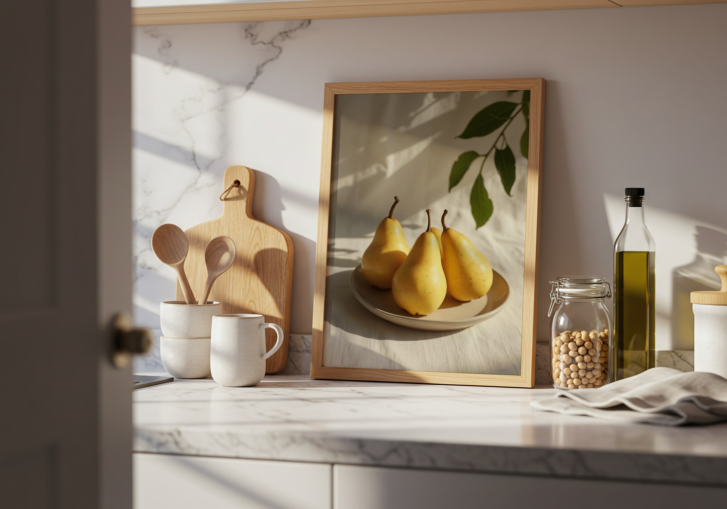 Elegant Pear Poster