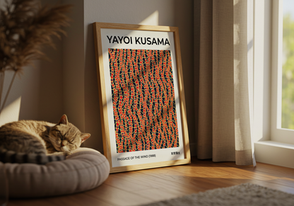Yayoi Kusama Passage Of The Wind Poster