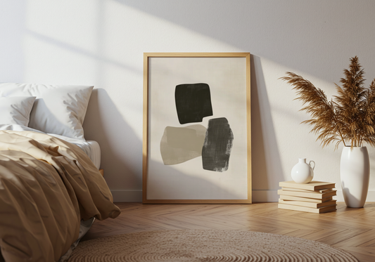 Muted Geometry Poster