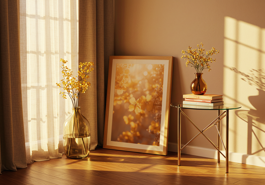 Morning Haze Poster