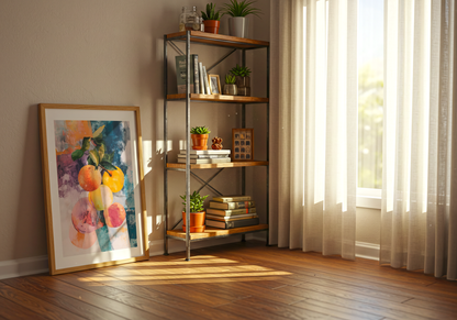 Abstract Harvest Poster